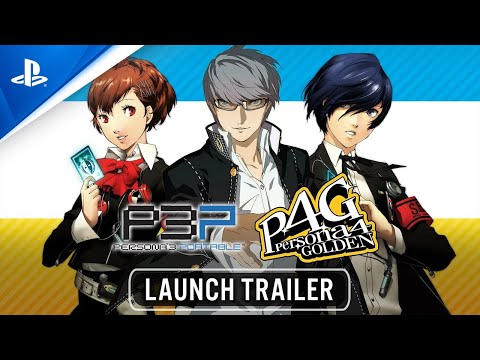 Persona 3 Portable & Persona 4 Golden | Launch Trailer | PS4