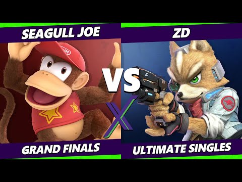 S@X 454 GRAND FINALS - Seagull Joe (Diddy Kong) Vs. ZD (Fox) SSBU Ultimate Tournament