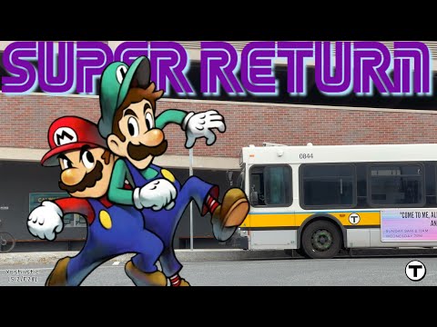 Mario & Luigi: A Super Return | Yoshi's Ride Series {S12-E28} - Riding the 450W 🚌 - {MBTA}