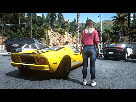 GTA 6 Leaked Alpha Graphics - 4k Raw Gameplay Footage Maxed Out on RTX 3090TI  [GTA 5 PC Mods]