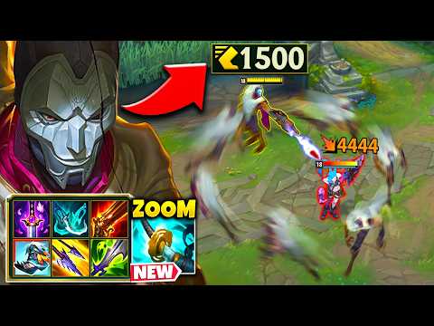 Jhin with 7 ITEMS is the most ridiculous thing you'll see today... (1500+ MOVESPEED)