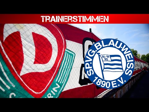 28.01.2023 Trainerstimmen zum Spiel SG Dynamo Schwerin - Sp.Vg. Blau Weiß 1890 Berlin