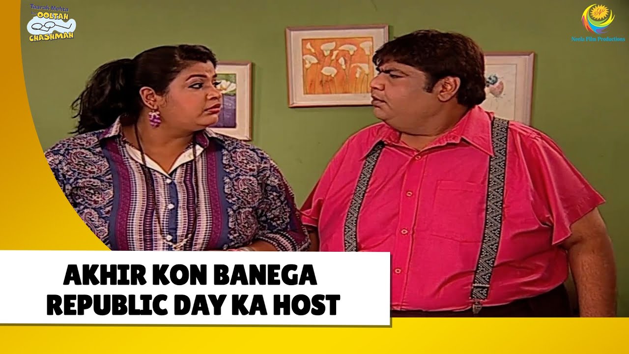 Akhir kon banega republic day ka host?!  | Haste Raho Hasate Raho |  Taarak Mehta ka Ooltah Chashmah