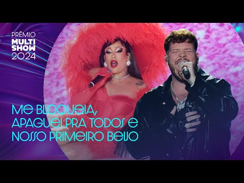 Ferrugem canta ‘Me Bloqueia’ e Gloria Groove canta 'Nosso Primeiro Beijo’ | Prêmio Multishow 2024