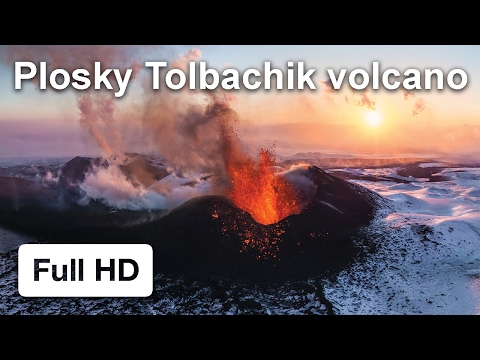 Plosky Tolbachik volcano eruption, Kamchatka, Russia