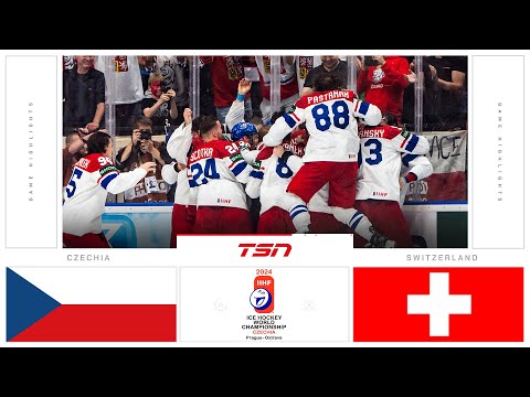 Czechia vs. Switzerland GOLD MEDAL GAME HIGHLIGHTS | 2024 Men's World Hockey Championships