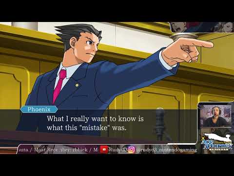 VOD: Phoenix Wright Ace Attorney: Justice For All (Switch) - Full Playthrough (10/11)
