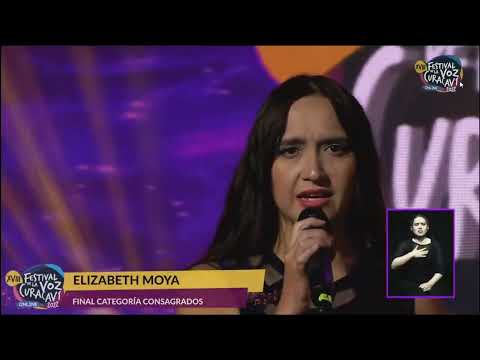 Elizabeth Moya Peredo Ganadora festival de la voz de Curacavi
