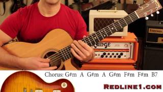 How to Play THE BEATLES Nowhere Man Guitar Lesson