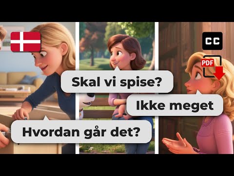 Master Danish Conversations 🇩🇰 7 Easy Dialogues for Beginners (A2-B1 Level)