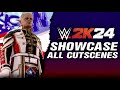 WWE 2K24 40 Years Of WrestleMania Showcase All Cutscenes In Game Only