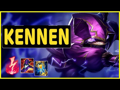KENNEN VS TRISTANA - 8/4/9 KDA MID GAMEPLAY CHALLENGER I