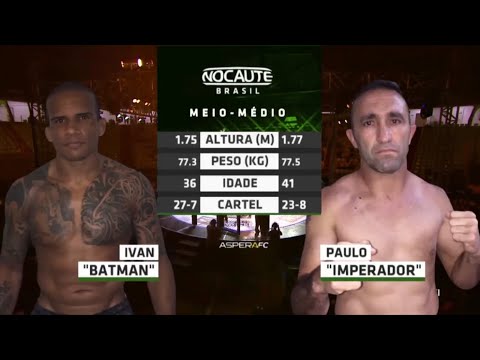 Áspera FC 55 - PAULÃO "IMPERADOR" BUENO X IVAN "BATMAN" JORGE