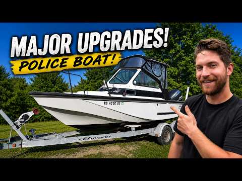 I Added Some MAJOR UPGRADES To The Police Whaler