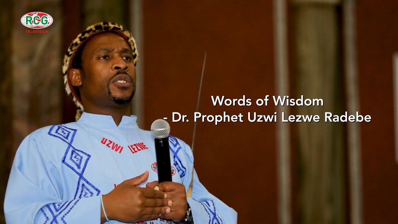 Words of Wisdom By Prophet, Dr. uZwi-Lezwe Radebe - You'll Never Have All The Answers