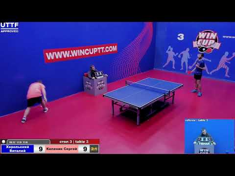 Вавренюк 3-2 Нечитайло / Хорольский 3-1 Каленик  Турнир Восток 6  WIN CUP 03.11.20  Зал 3