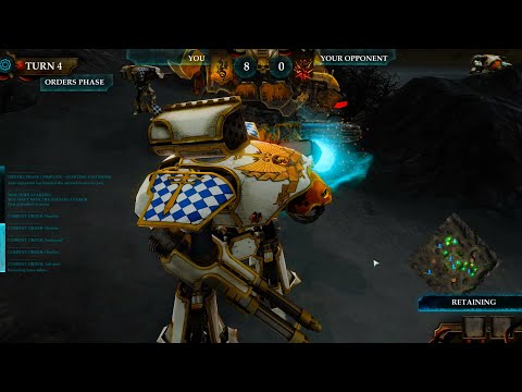 Imperial Titans vs Chaos Titans! - 5000 Points, Skirmish Gameplay, Adeptus Titanicus: Dominus