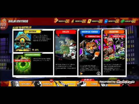 jugando fase 3 de fuera de las sombras en tortugas ninja leyendas