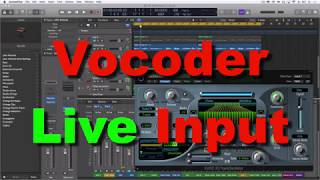 Video thumbnail for Using a Live Input with the EVOC 20 | Logic Pro X by Logic Pro Life