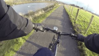 preview picture of video 'Newburn, Wylam & Hagg Bank Bike Ride (GoPro Test)'
