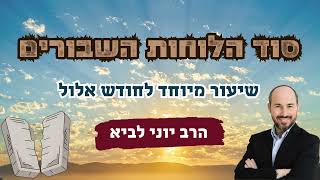 סוד הלוחות השבורים / הרב יוני לביא (הרב יוני לביא) - התמונה מוצגת ישירות מתוך אתר האינטרנט יוטיוב. זכויות היוצרים בתמונה שייכות ליוצרה. קישור קרדיט למקור התוכן נמצא בתוך דף הסרטון