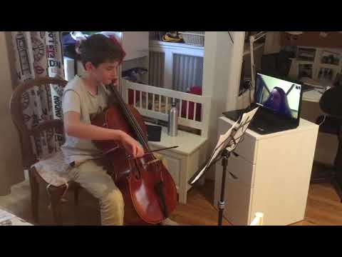 Cours de Violoncelle 2. Professeur Milan Grangean