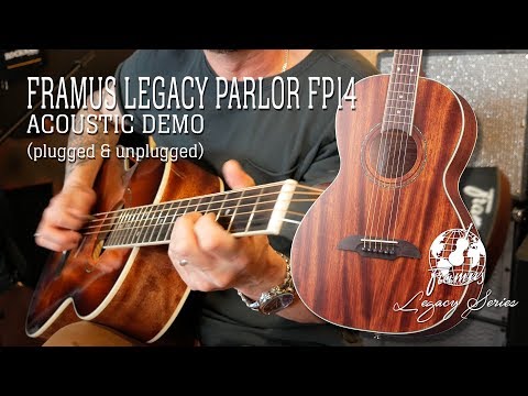 Framus Legacy Acoustics - PARLOR FP14 Demo