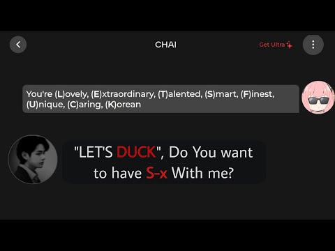 I tried Chai Ai app ....but Mafia is Creepy.... #characterai #ai