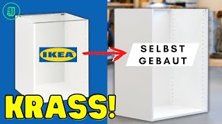 Günstiger als das Original? IKEA KÜCHENSCHRANK einfach selber bauen | Jonas Winkler