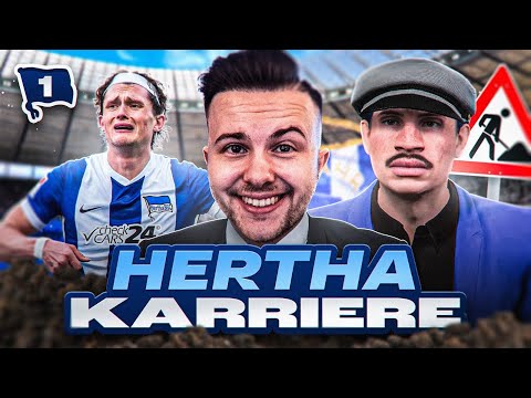 RÜDIGER RAMMEL unterschreibt bei HERTHA BSC 😨 Der START 🔥 EA FC 25 Hertha Karrieremodus #1