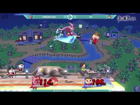 SOS33 Winners Finals - SAK|Stroder (Greninja) vs SS (Villager)