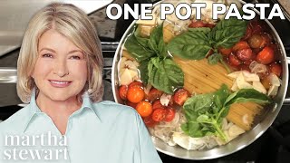 Martha Stewart&#39;s Famous One Pot Pasta Recipe - Martha Stewart