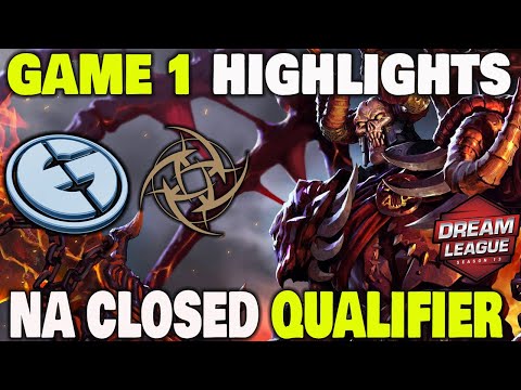 EVIL GENIUSES VS NINJA IN PYJAMAS GAME 1 Dreamleague Season 13 NA Lower Bracket