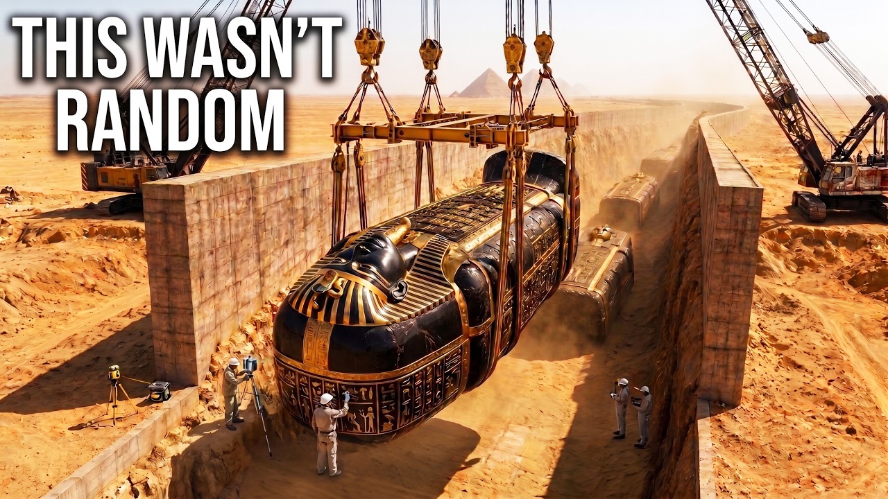 Why Were These Giant Sarcophagus Buried in Perfect Line?!