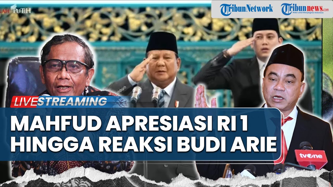 🔴Mahfud MD Apresiasi Prabowo Reshuffle 5 Menteri di Kabinet hingga Reaksi Budi Arie Kena Reshuffle