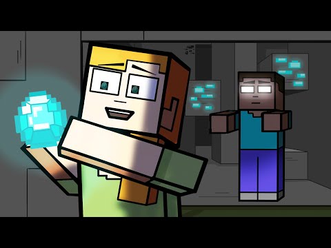 Minecraft Logic 3: Herobrine | Cartoon Animation