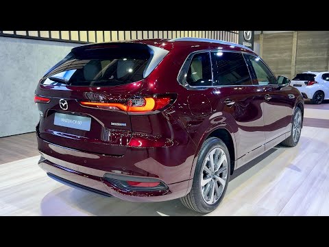 New MAZDA CX-80 2024 - FIRST LOOK & visual REVIEW (impressive NEW SUV)