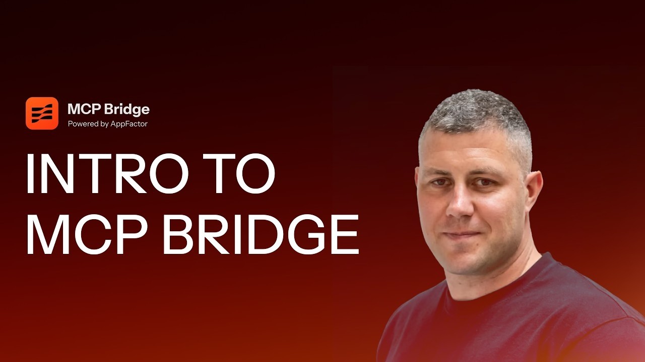 MCP Bridge by Appfactor demo video