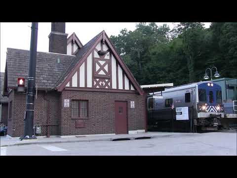 [HD] Metro North departs Brewster, NY