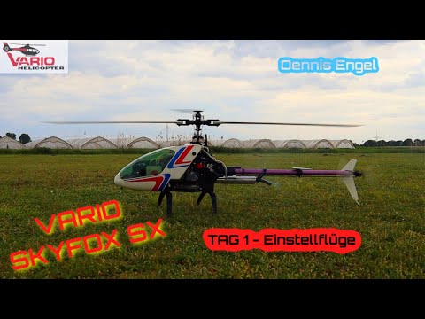 #VARIO Skyfox SX [Tag 1 - Einstellflüge]