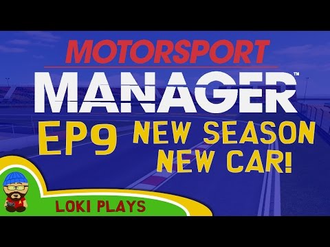 🐺🐶 Motorsport Manager PC - Lets Play EP9 - New Season, New Car