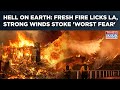 California Wildfire: New Fire In LA| Strong Wind Threat| Outage Amid Apocalyptic Flames| More Deaths