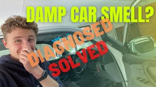Remove that DAMP Smell From Your Car