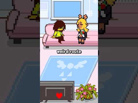 Weird Route Kris BITES their hand in Deltarune Chapter 4