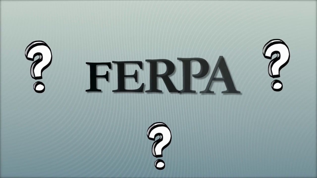 Что такое FERPA--неприкосновенности личных данных в PCC