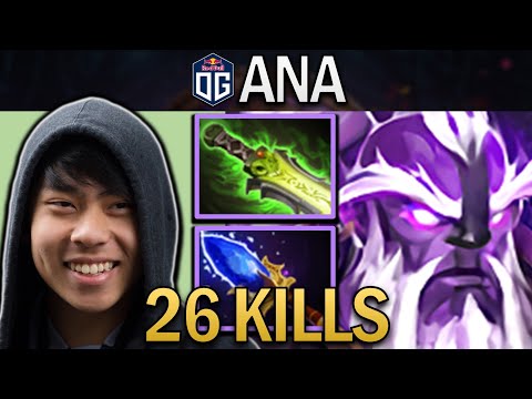 OG.ANA SMURF VOID SPIRIT WITH 26 KILLS & 1000 XPM - DOTA 2 7.31 GAMEPLAY