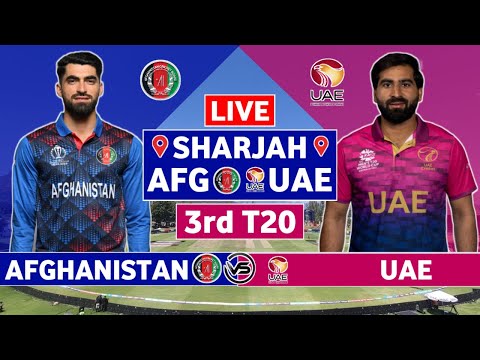 United Arab Emirates v Afghanistan 3rd T20 Live Scores | UAE vs AFG 3rd T20 Live Scores & Commentary