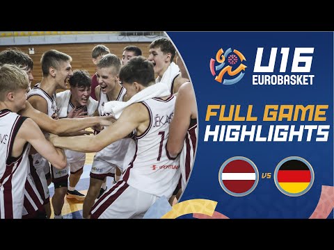 Latvia 🇱🇻 vs Germany 🇩🇪 | Highlights | FIBA U16 EuroBasket 2024