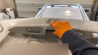 2010-2015 Lexus RX350 RX450h License Plate Light Assembly Replacement Instructions