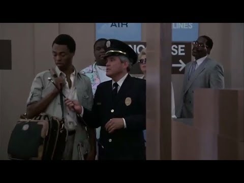 Police Academy 5 (1988): Metal detector scene with Michael Winslow.